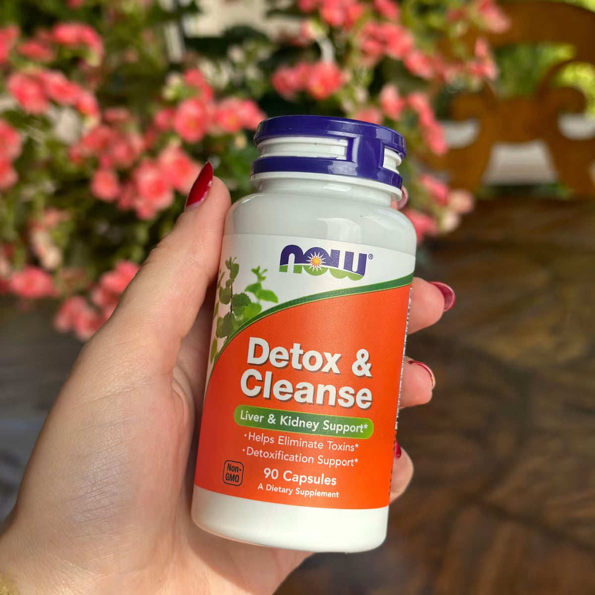 NOW Detox & Cleanse || 90 Capsules || 45 Servings || Exp: 01/2028