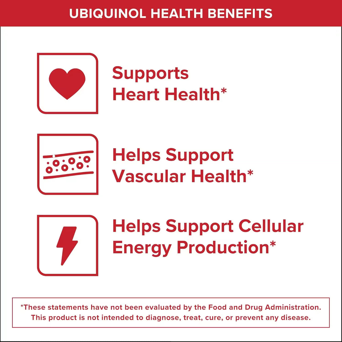 Qunol Ubiquinol 100mg || Active Form of Coenzyme Q10 (CoQ-10) || Antioxidant || Supports Heart and Vascular Health || 60ct Softgels ||Exp 01/2029